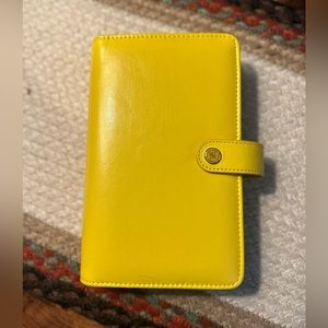 Yellow Webster’s pages personal planner